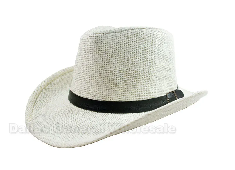 Adults Straw Dress Hats Wholesale