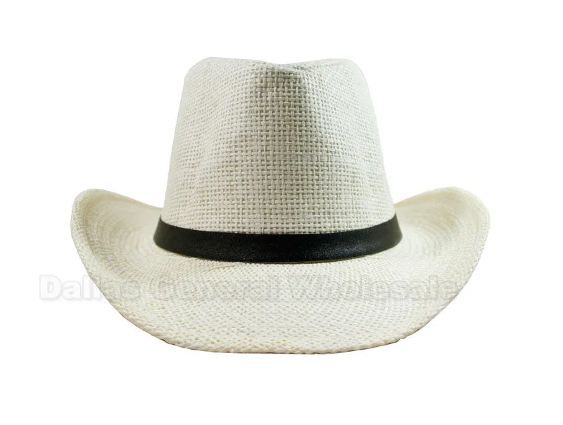 Adults Straw Dress Hats Wholesale