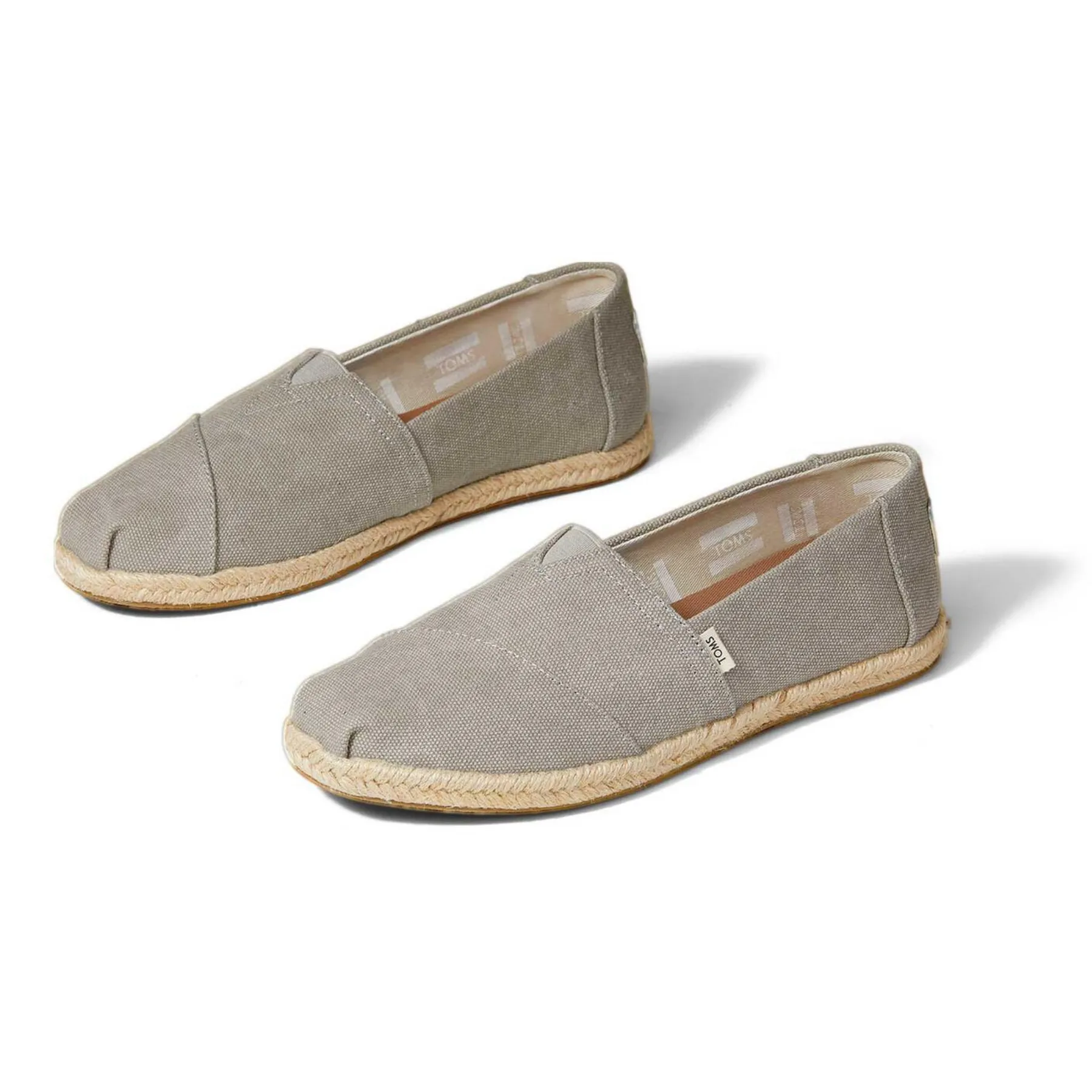 Alpargata Rope Woven Drizzle Grey - Espadrilles Damen