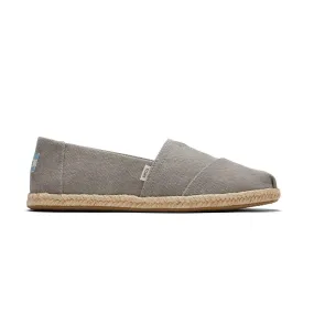 Alpargata Rope Woven Drizzle Grey - Espadrilles Damen