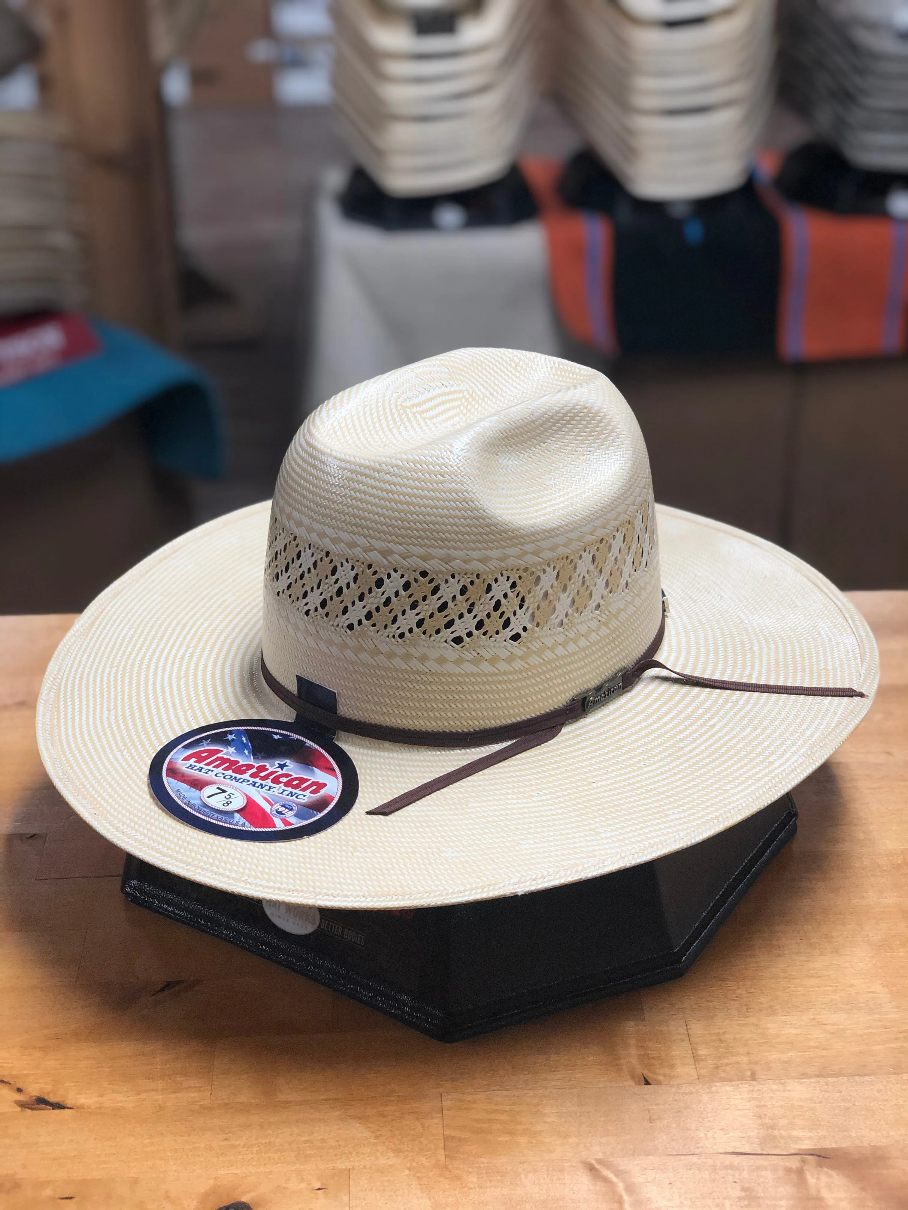 American Hat Co. | 1022 4 1/4'' Straw Cowboy Hat