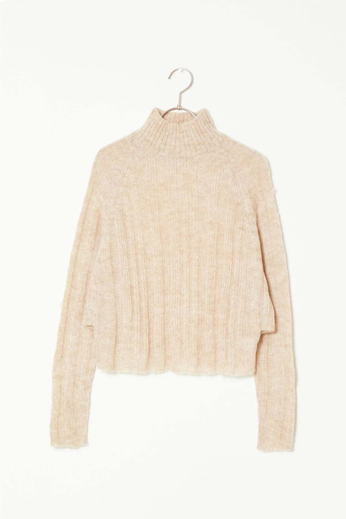 Archive Sale Henrietta Top in Lightweight Alpaca Rib