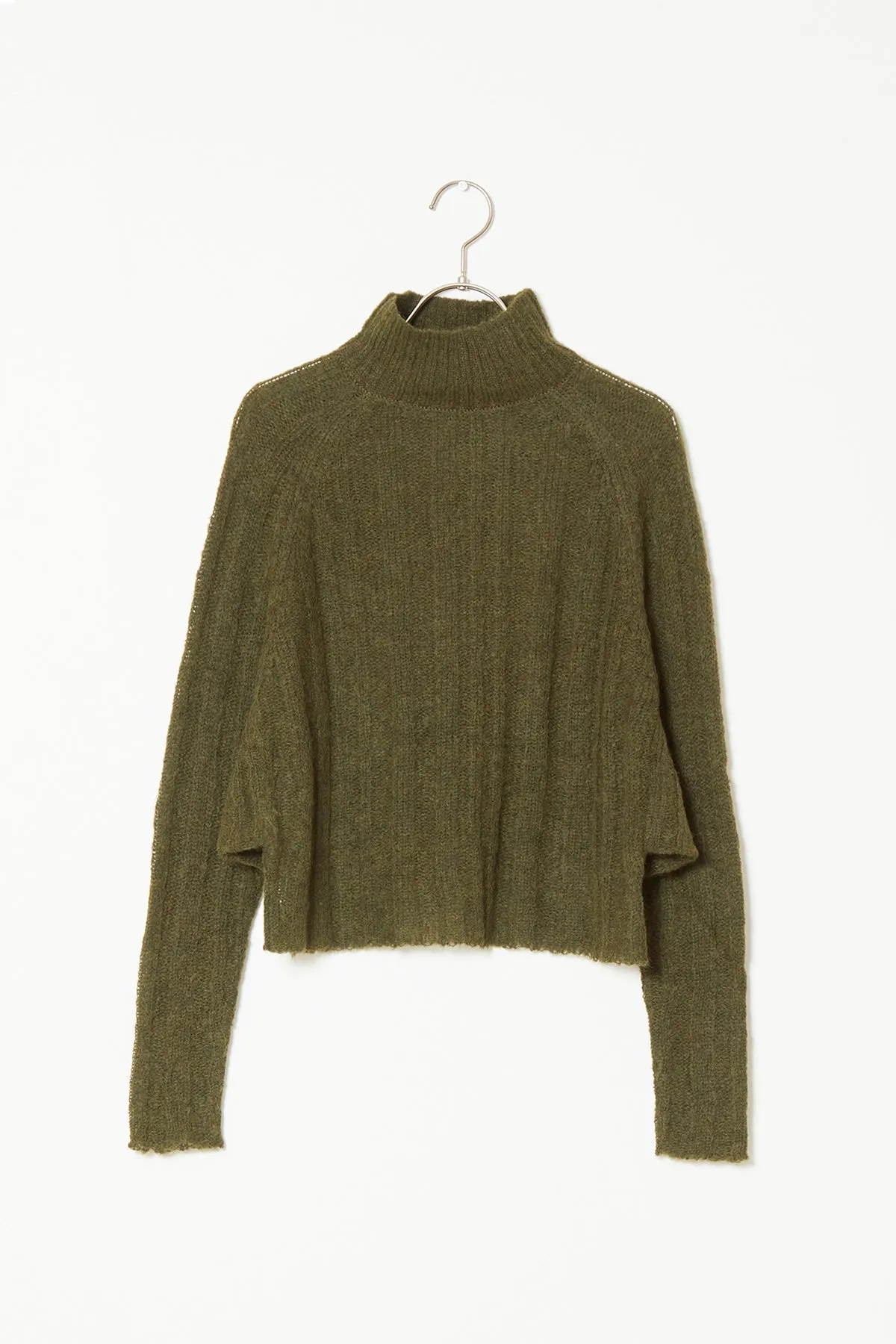 Archive Sale Henrietta Top in Lightweight Alpaca Rib