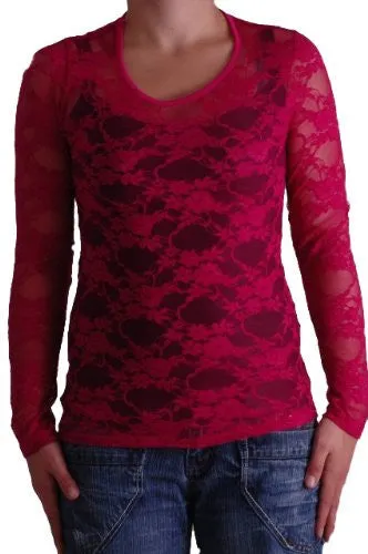 Aura Sheer Lace Tops