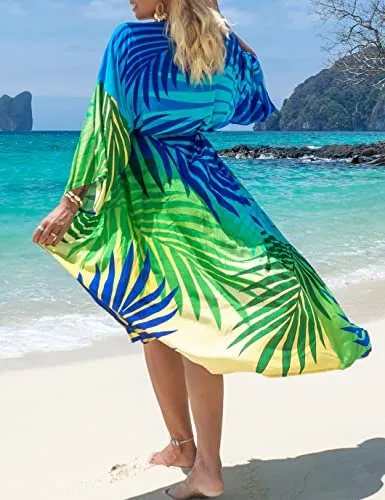 Bikini Kimono Cardigans: Long Swimwear Cover Ups