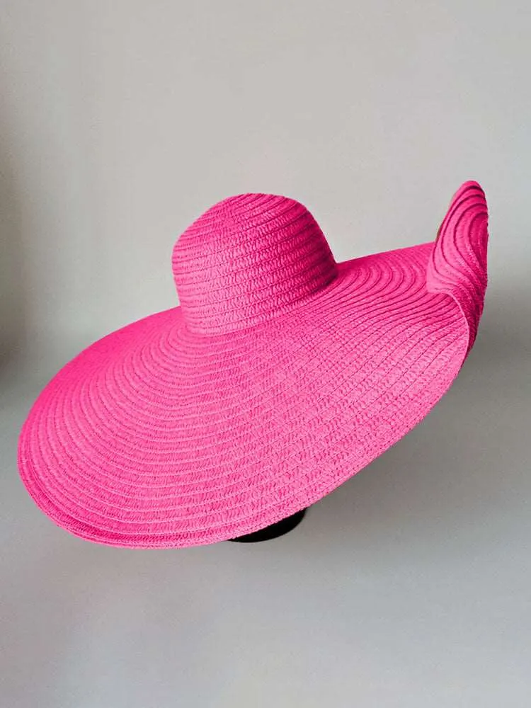 Boho Summer Foldable Wide Brim Straw Hats