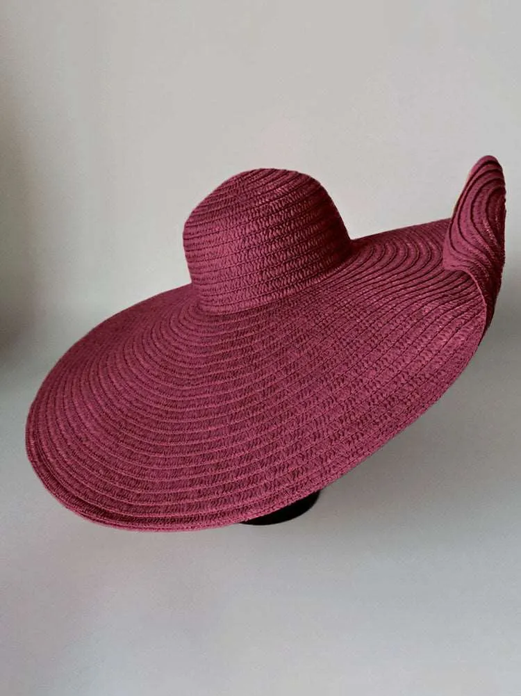 Boho Summer Foldable Wide Brim Straw Hats