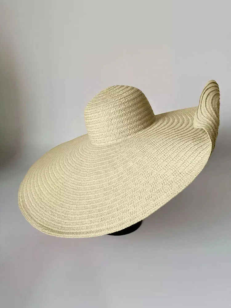 Boho Summer Foldable Wide Brim Straw Hats