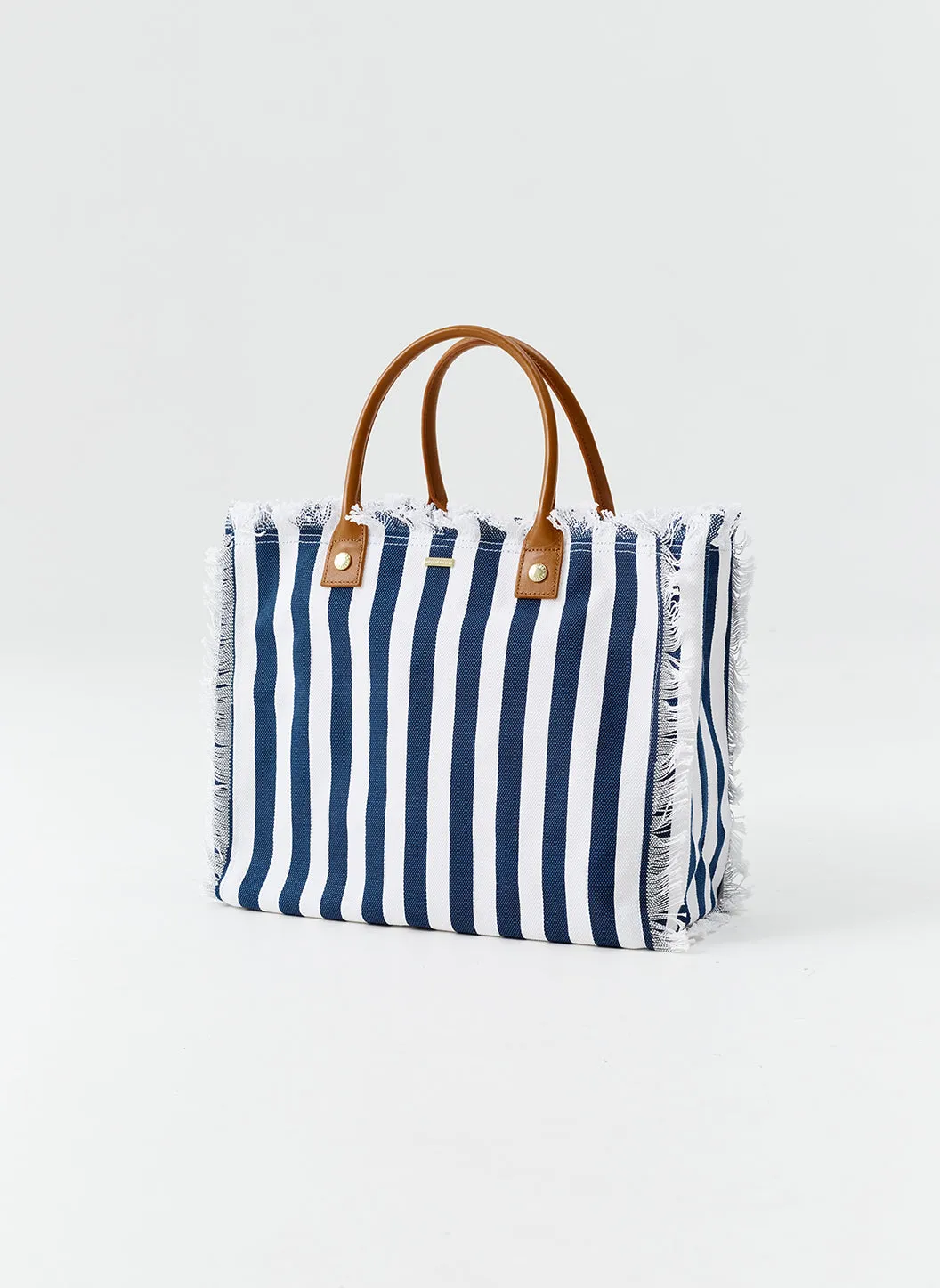 Cap Ferrat Navy Nautical Tote