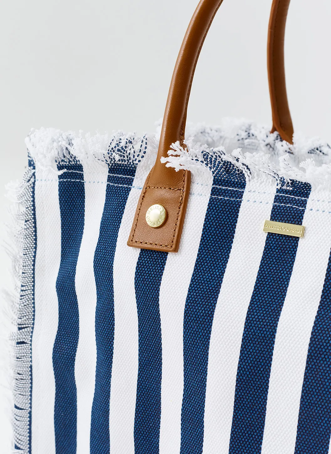 Cap Ferrat Navy Nautical Tote