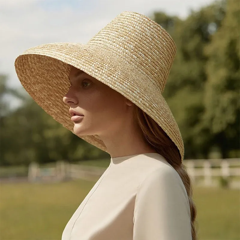 Carin Cylindrical Straw Hats