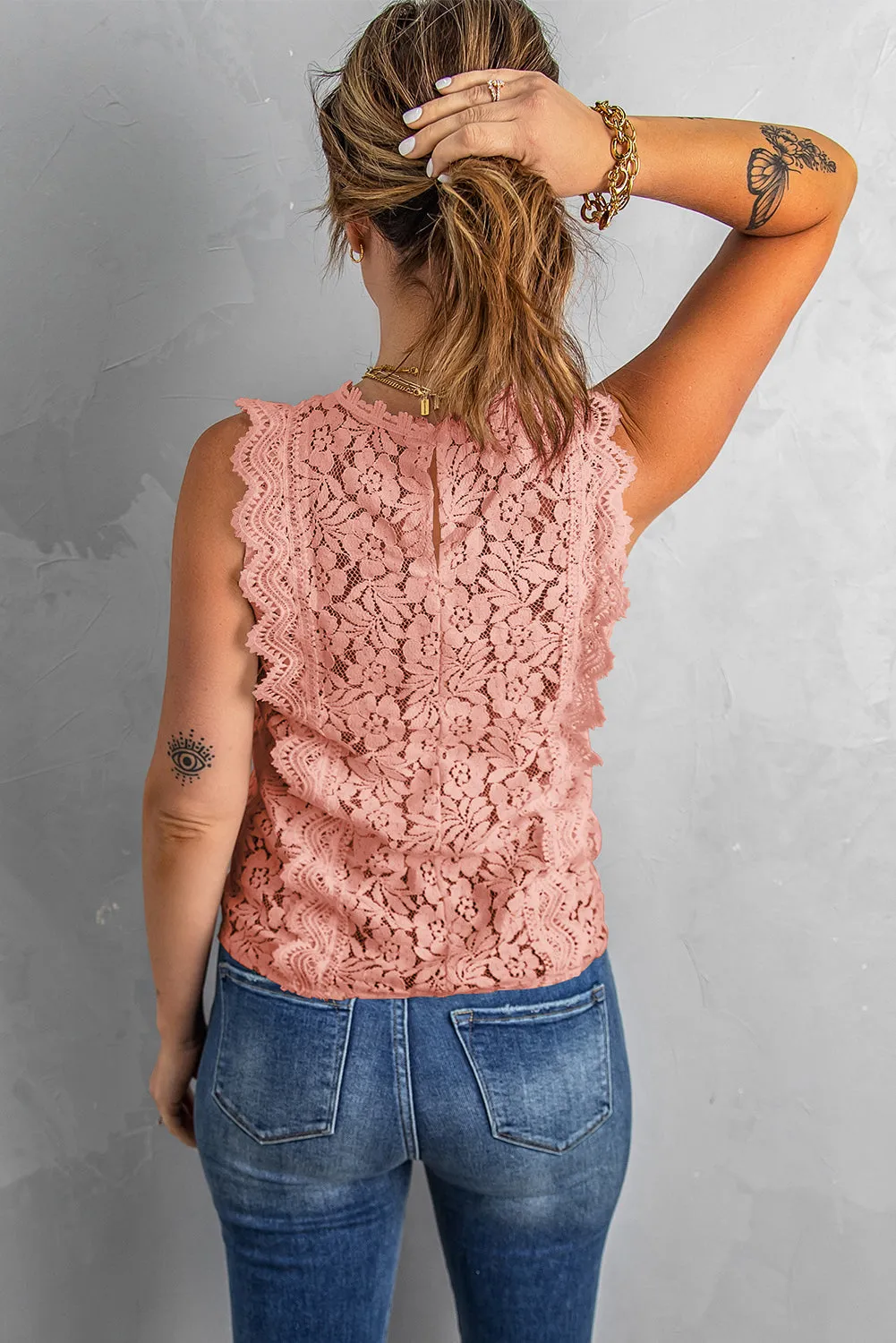 Casual Lace Tank