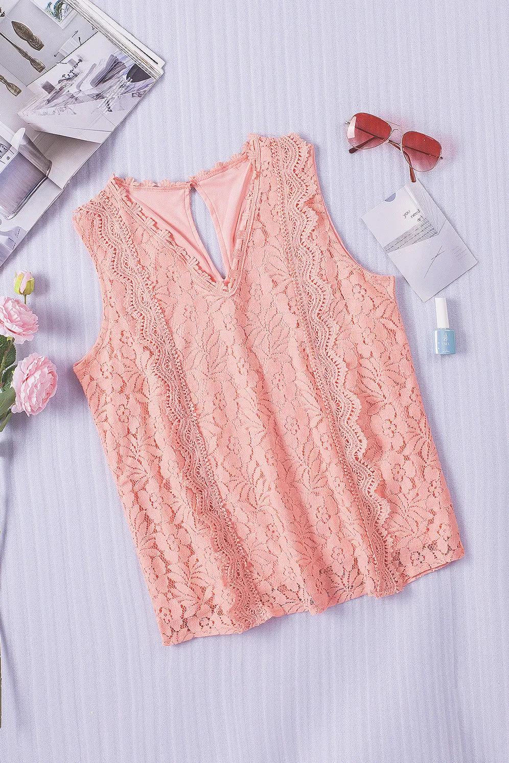 Casual Lace Tank