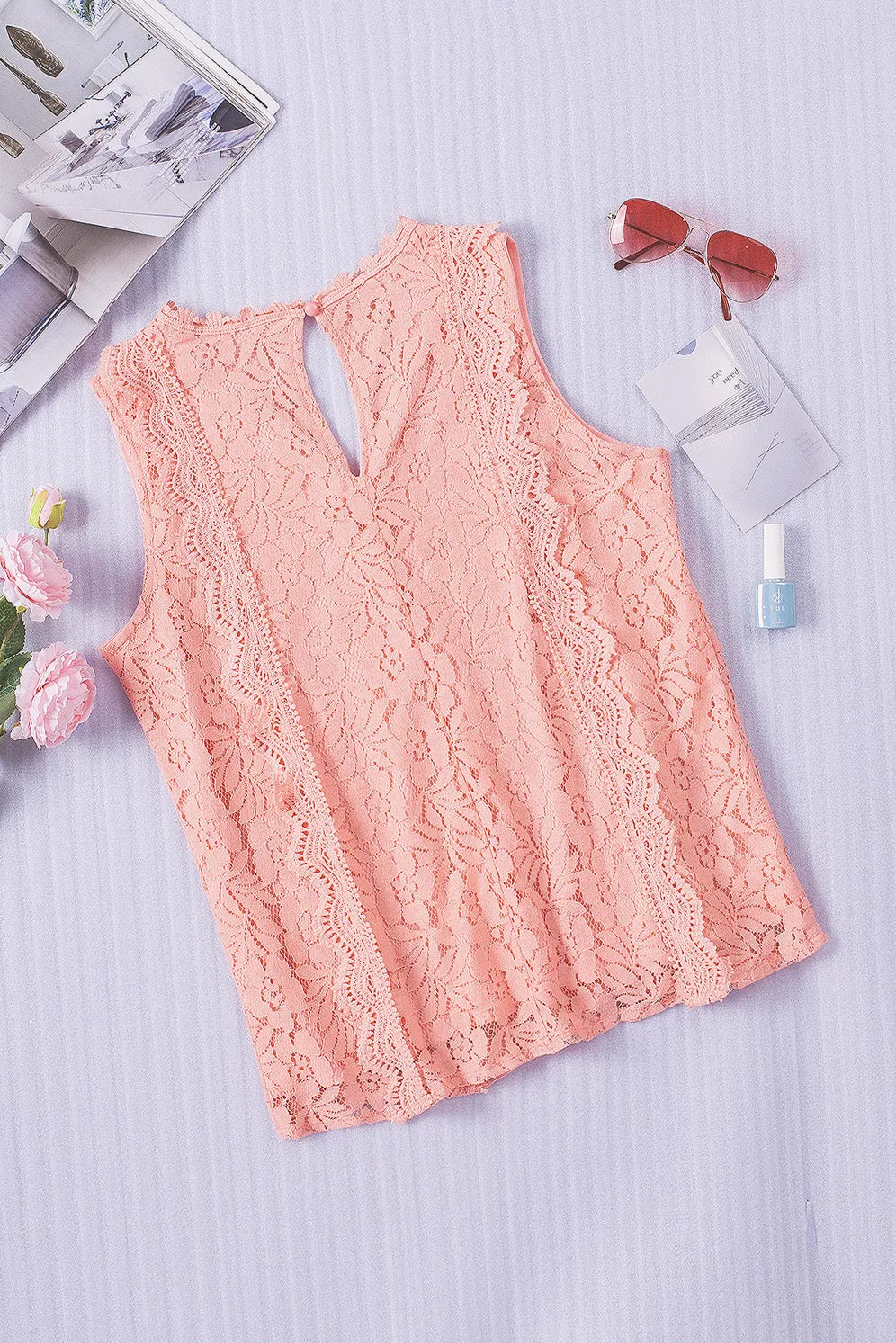 Casual Lace Tank