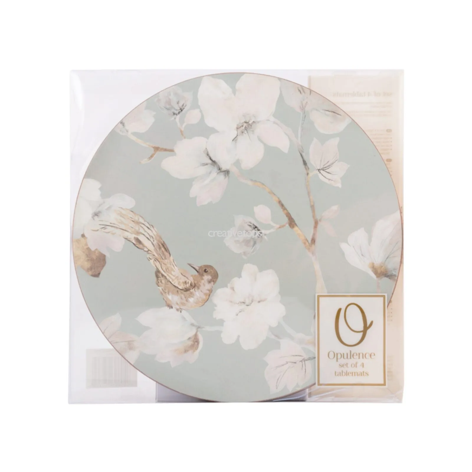 Creative Tops Duck Egg Floral Placemats