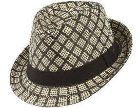 Del Ray Paper Straw Fedora