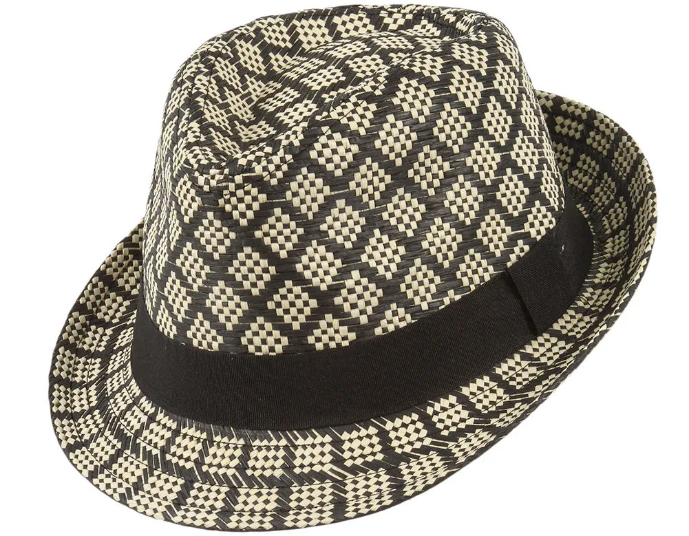 Del Ray Paper Straw Fedora