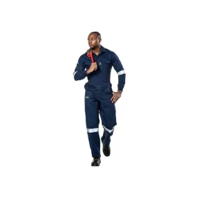 DROMEX D59 BOILERSUIT FLAME & ACID NAVY SIZE 42