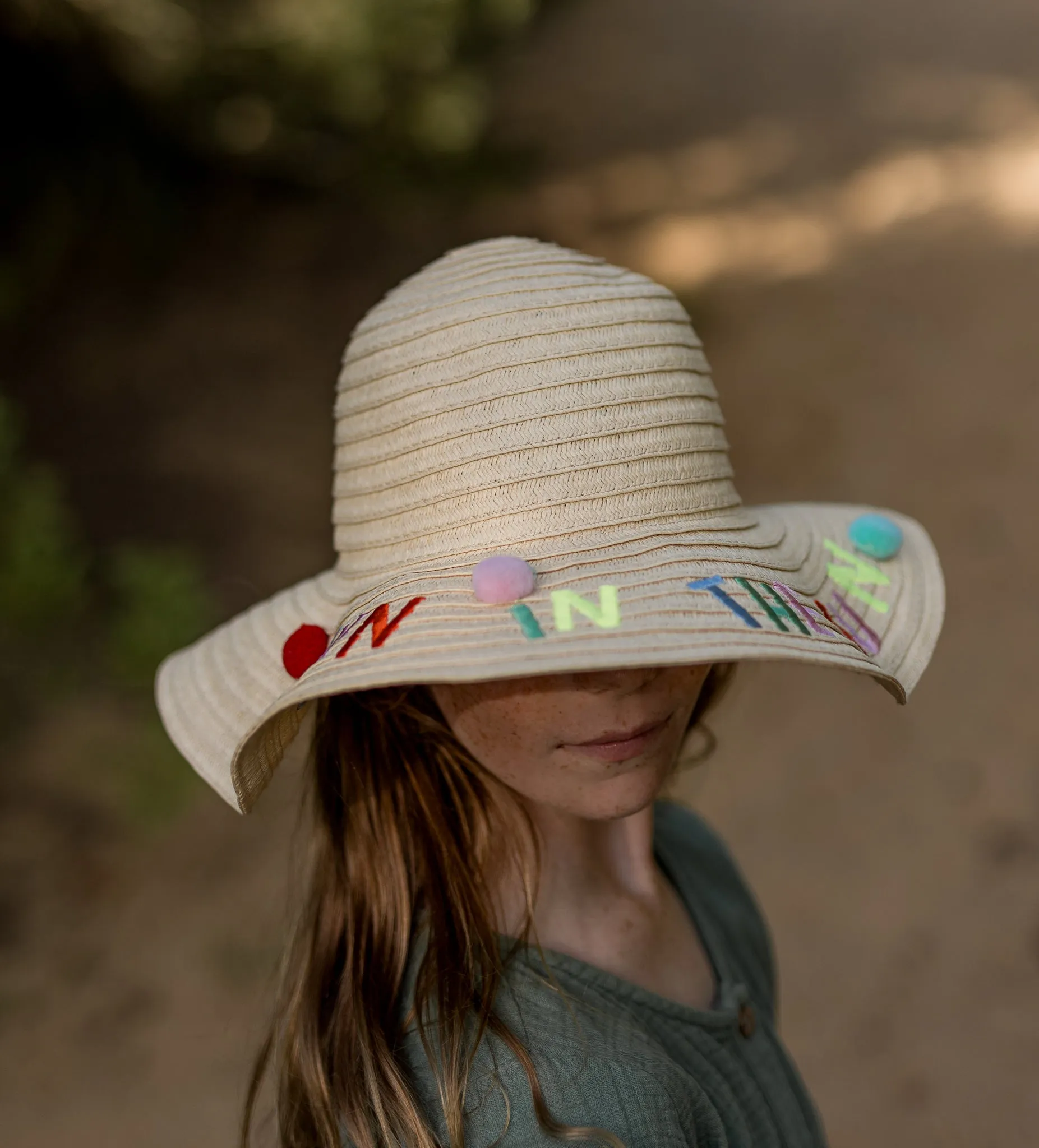 Fun In The Sun Wide Brim Hat