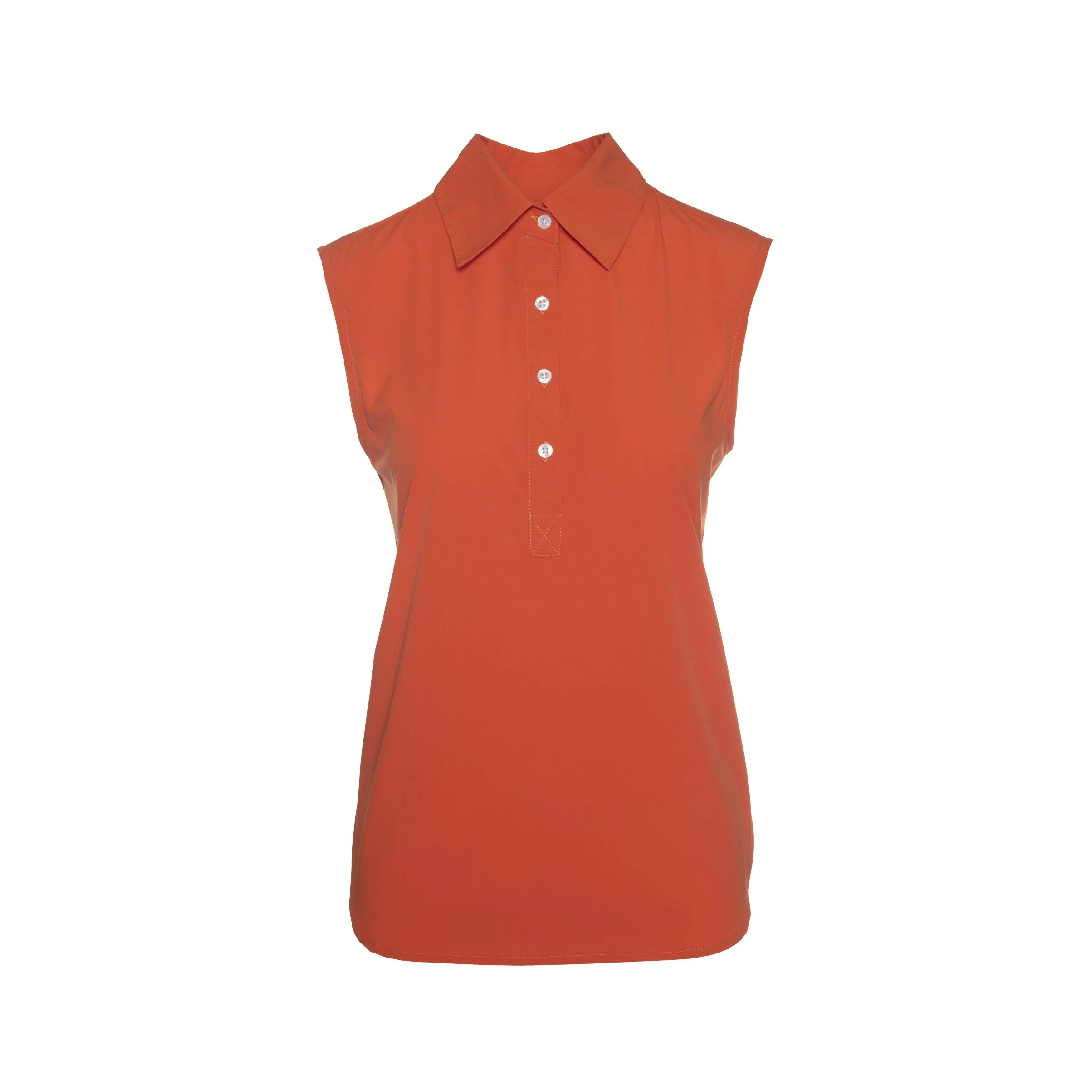 Geneva Sleeveless Popover in Performance Stretch