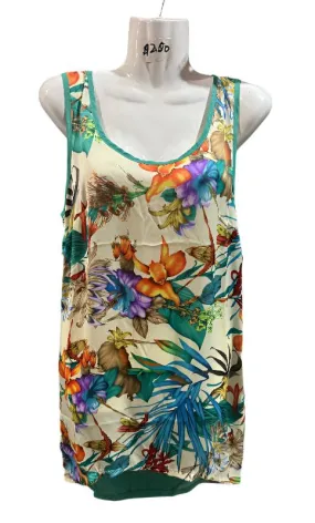 Girls Casual Floral Tank Tops Wholesale