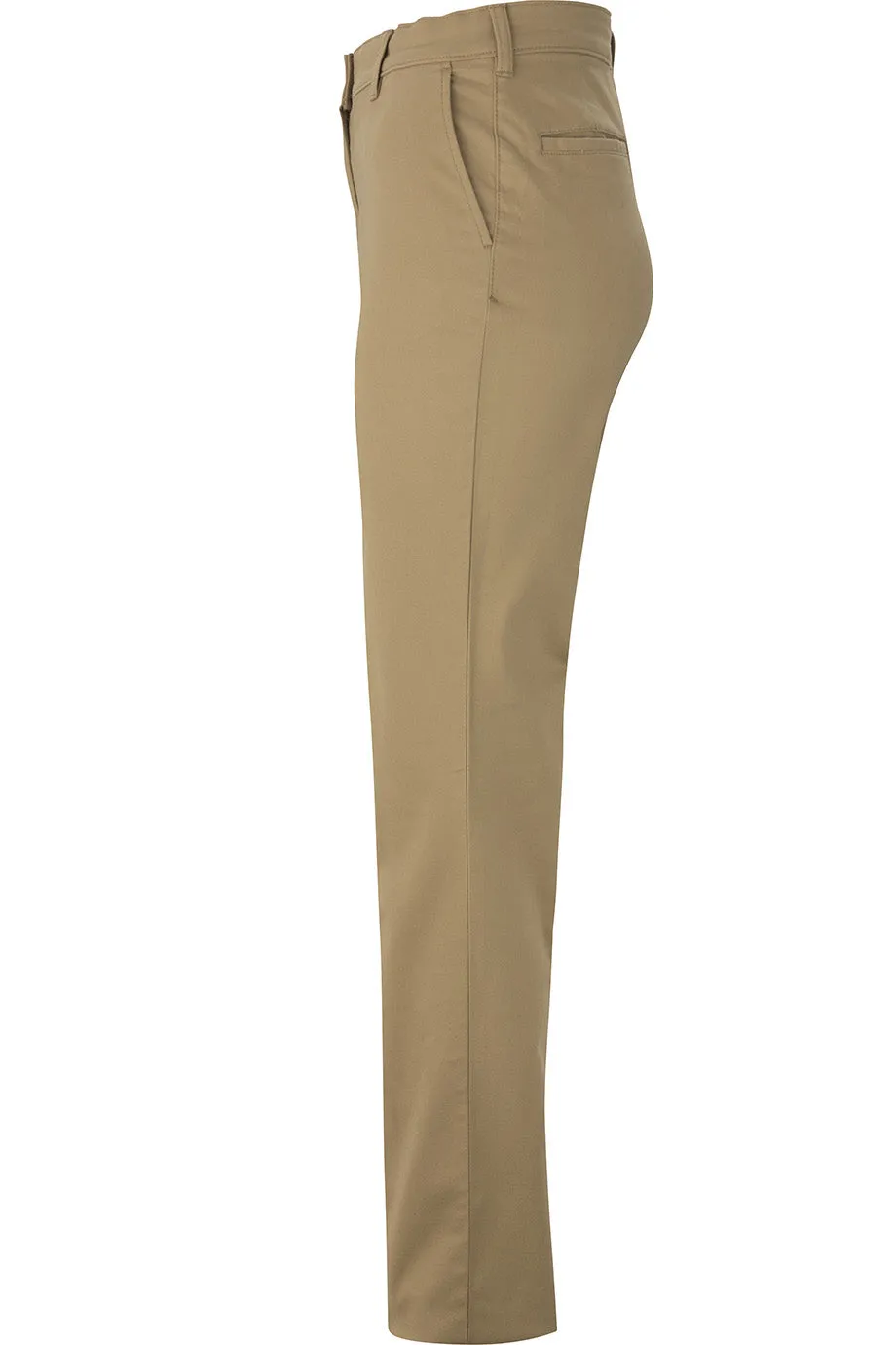 Ladies' Tan Performance Stretch Pant