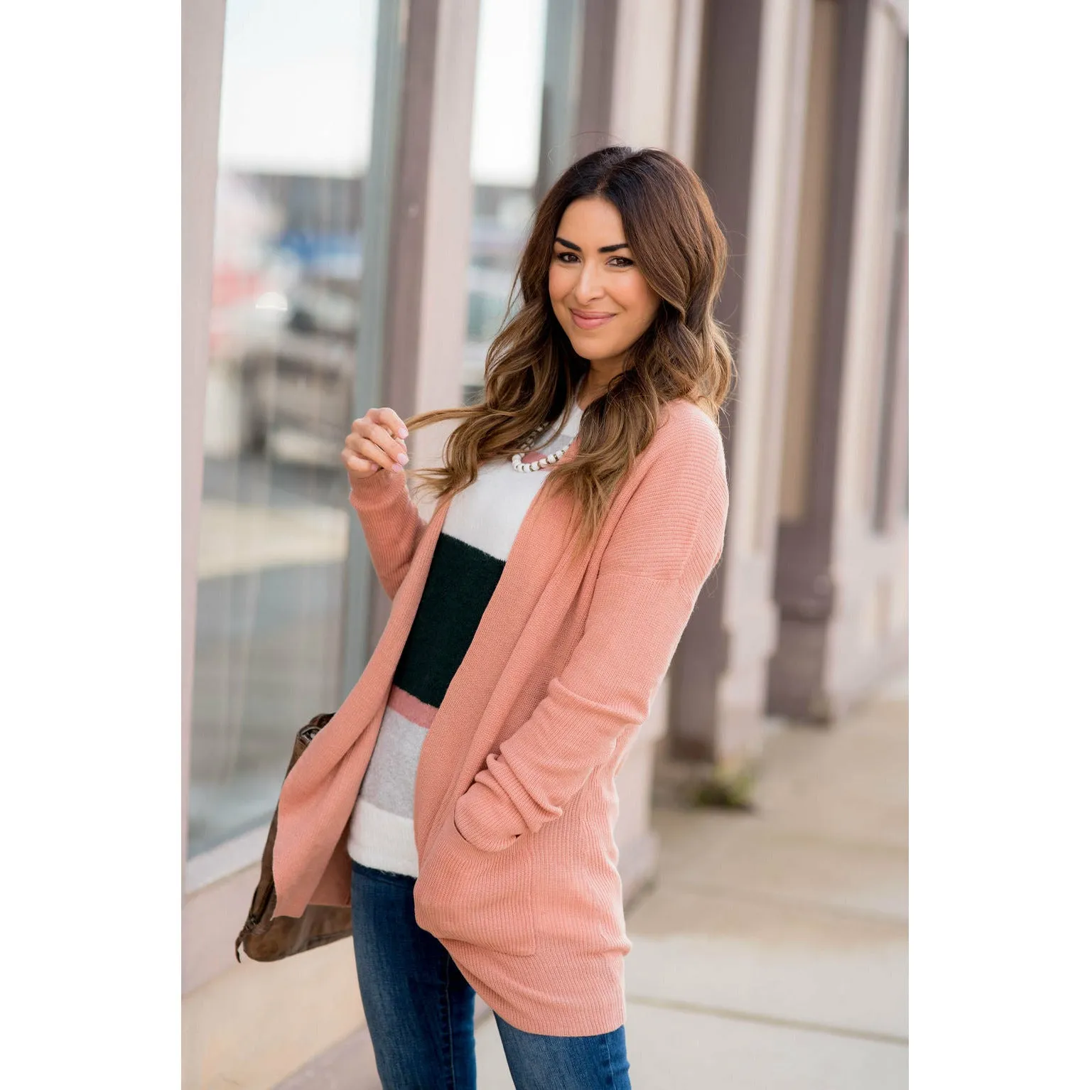 Lightweight & Lovely Ribbed Cardigan