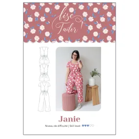 Lise Tailor - Janie Jumpsuit Sewing Pattern