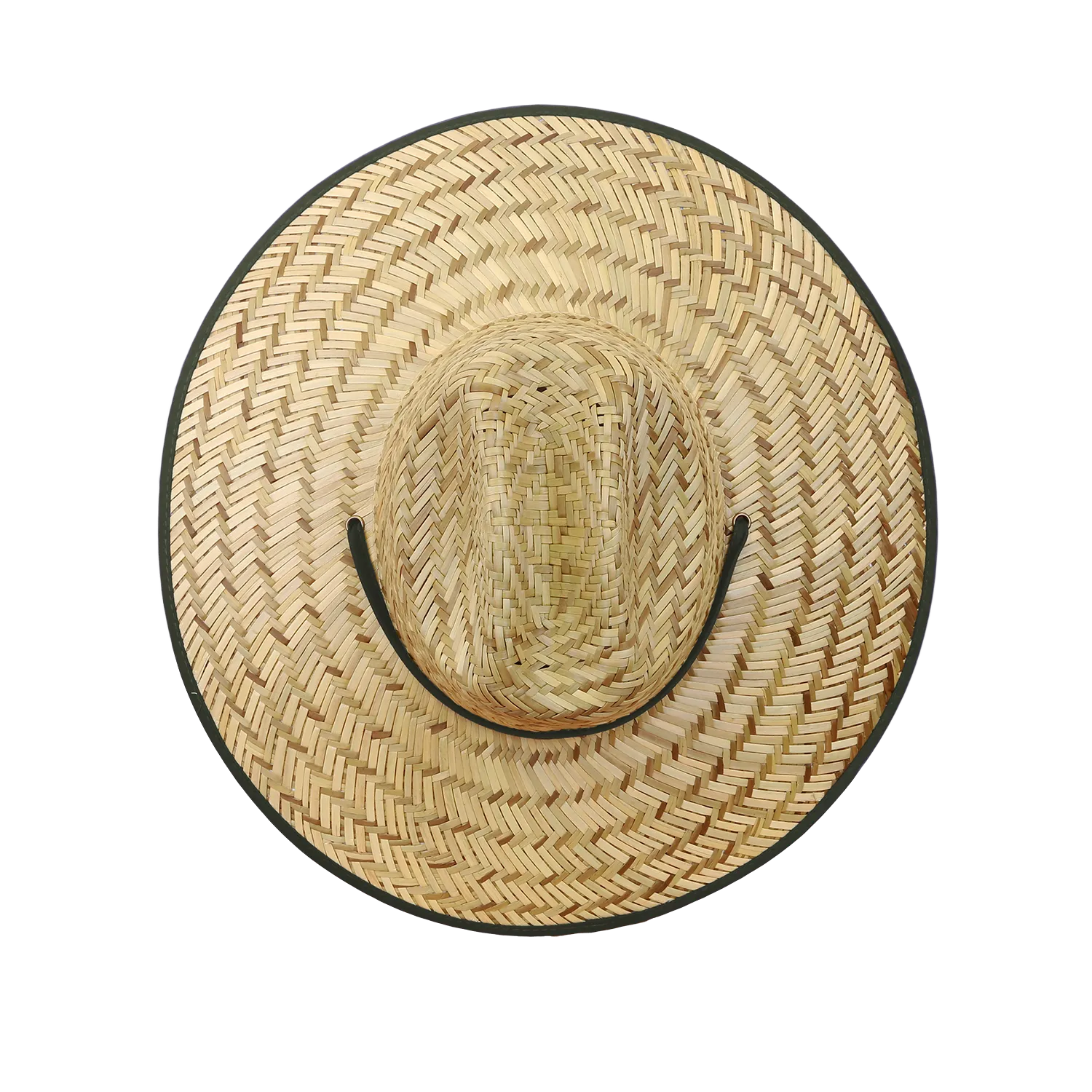 Mat Straw Lifeguard Hats - Decky 528, Lunada Bay - Lot of 50 Hats