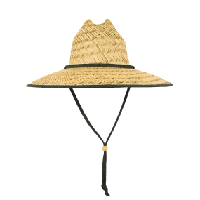 Mat Straw Lifeguard Hats - Decky 528, Lunada Bay - Lot of 50 Hats