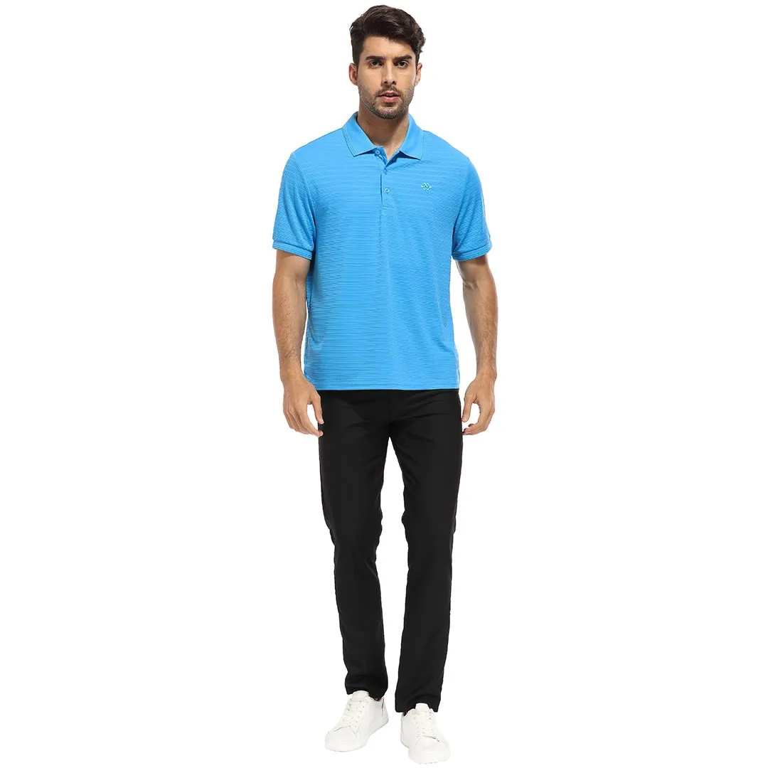 Men's Polo shirt Golf super soft striped collar shirt