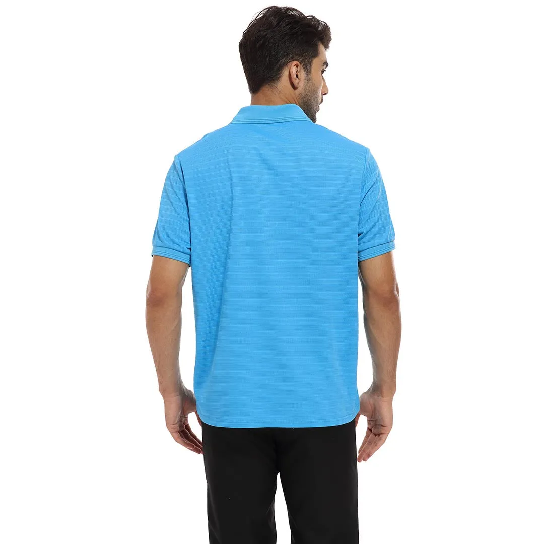 Men's Polo shirt Golf super soft striped collar shirt