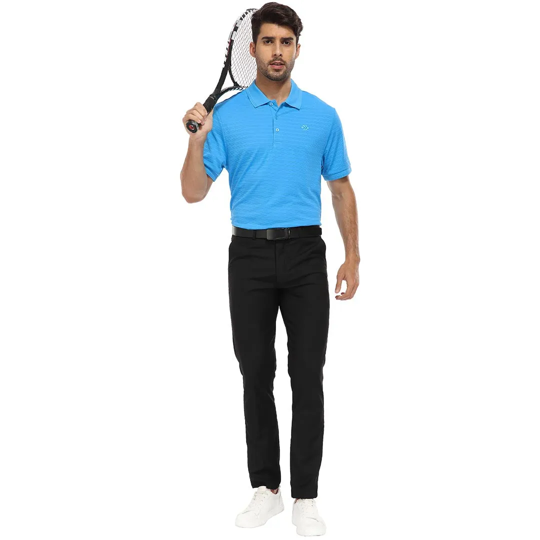 Men's Polo shirt Golf super soft striped collar shirt