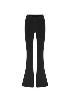 Nu Knit High Waist Trouser Black