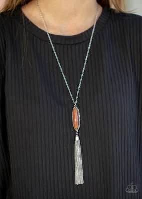 Paparazzi Necklace ~ Stay Cool - Orange