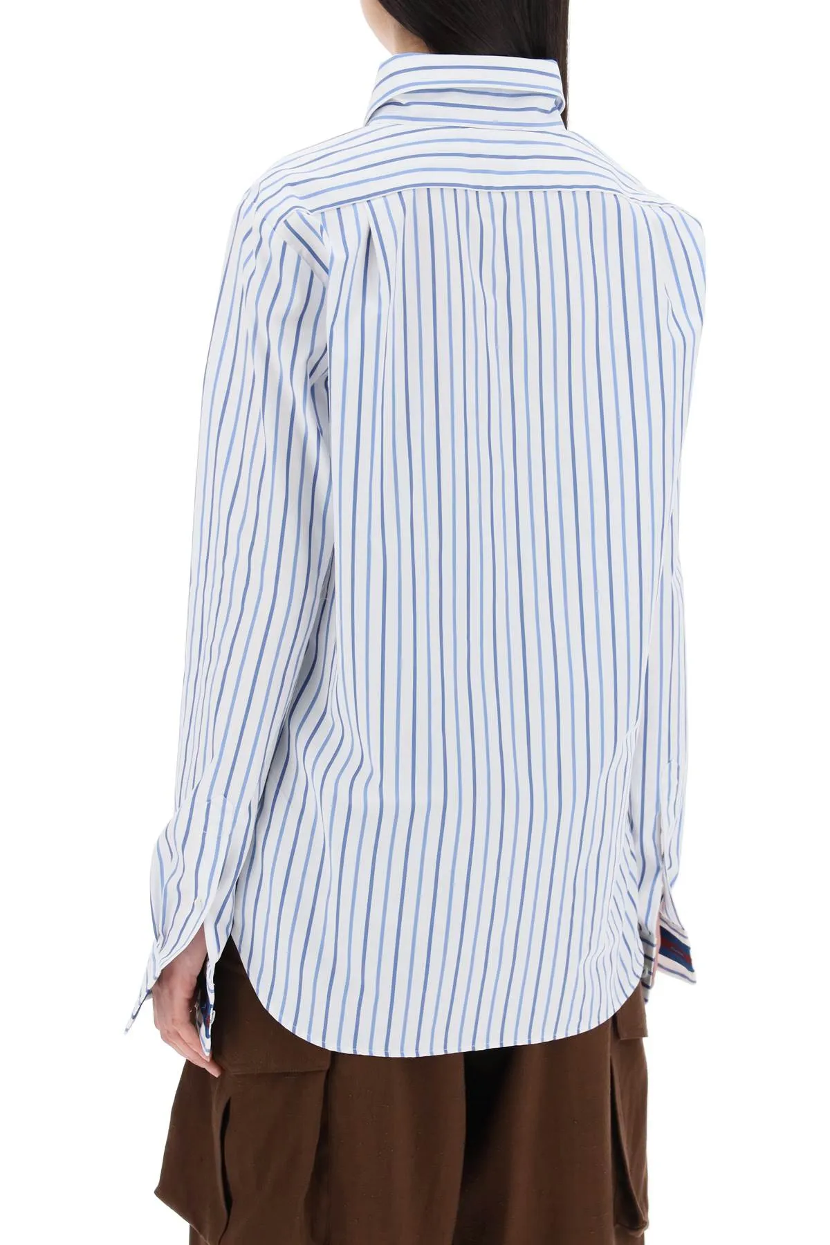 "striped celina tape shirt