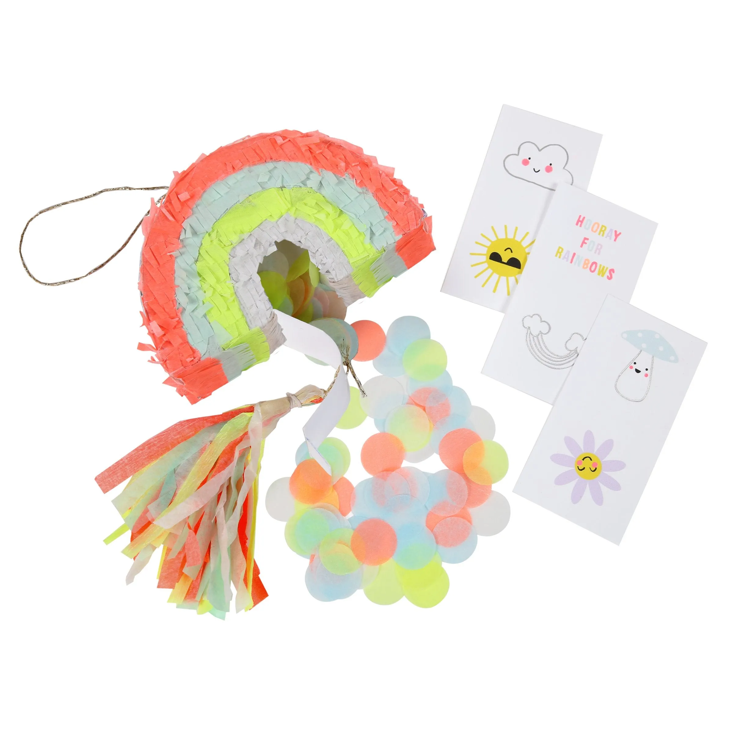 Rainbow Piñata Favours (x 3)