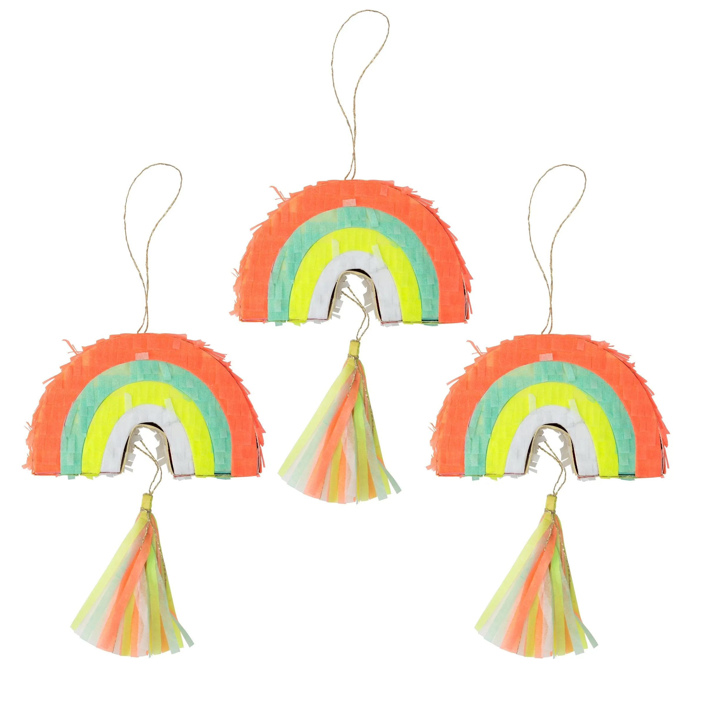 Rainbow Piñata Favours (x 3)