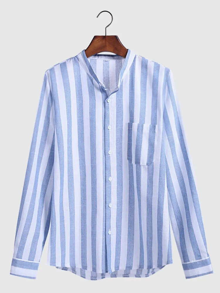 Striped Cotton Shirt 4