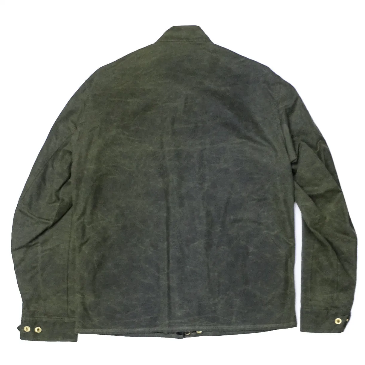 Vanson - Stormer Jacket - Olive Waxed Canvas