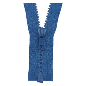 YKK Open End Zip - Medium Plastic | Colour 557 Saxe Blue