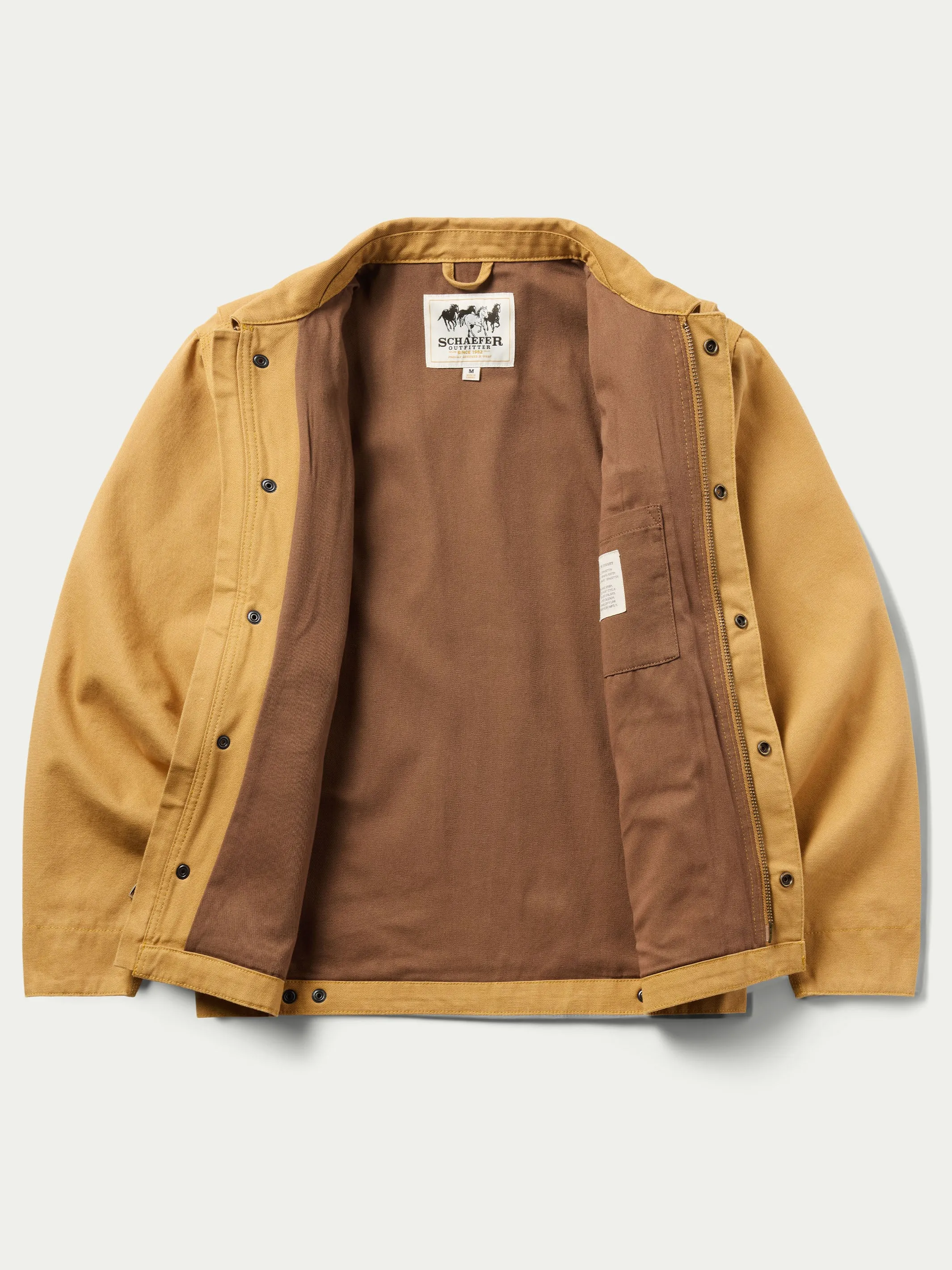 Zip Canvas Jacket